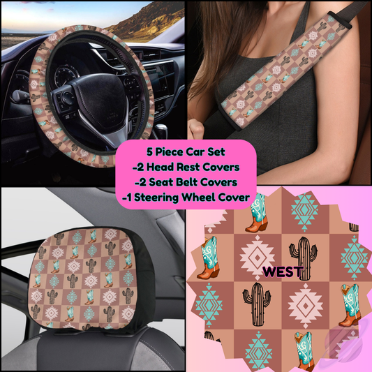 5 PIECE CAR SET-WEST-PREORDER CLOSING 9/5