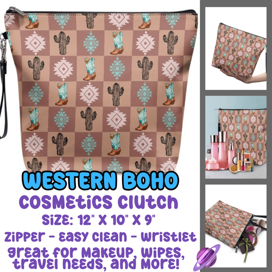 WESTERN BOHO - COSMETIC CLUTCH RUN 3 PREORDER CLOSES 9/17