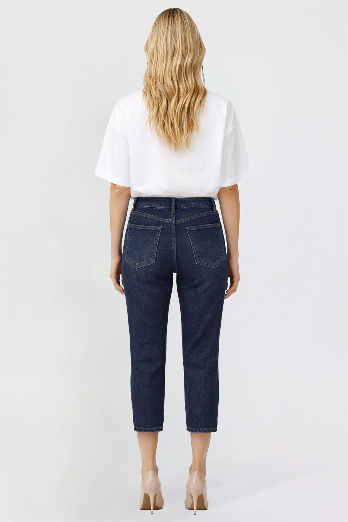 Women's Premium Stretch Side Slit Capri