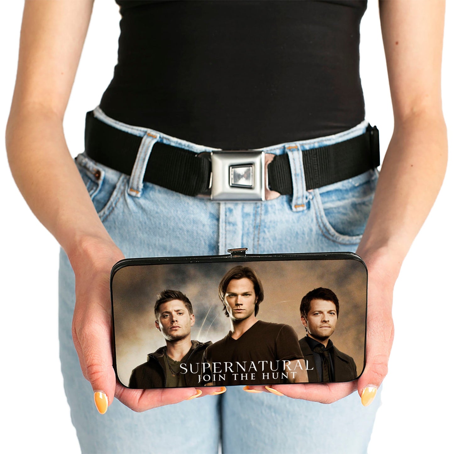 Hinged Wallet - Dean, Sam & Castiel Group + NOTHING IN OUR LIVES IS SIMPLE-SUPERNATURAL