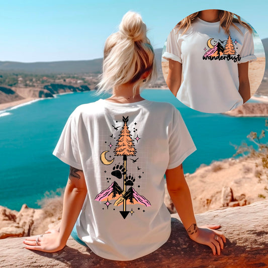 WILDERNESS SPINE FULL COLOR DOUBLE SIDED TEE