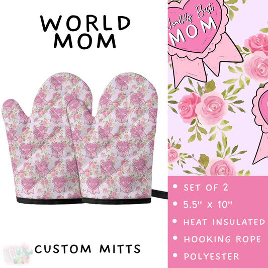 Batch #494 - Mama's Batch 2 - Closes 2/20 - ETA mid/late April - World Mom Oven Mitts