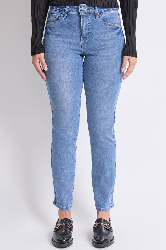 Women's High Rise Basic 5 Pocket Straight  Jeans