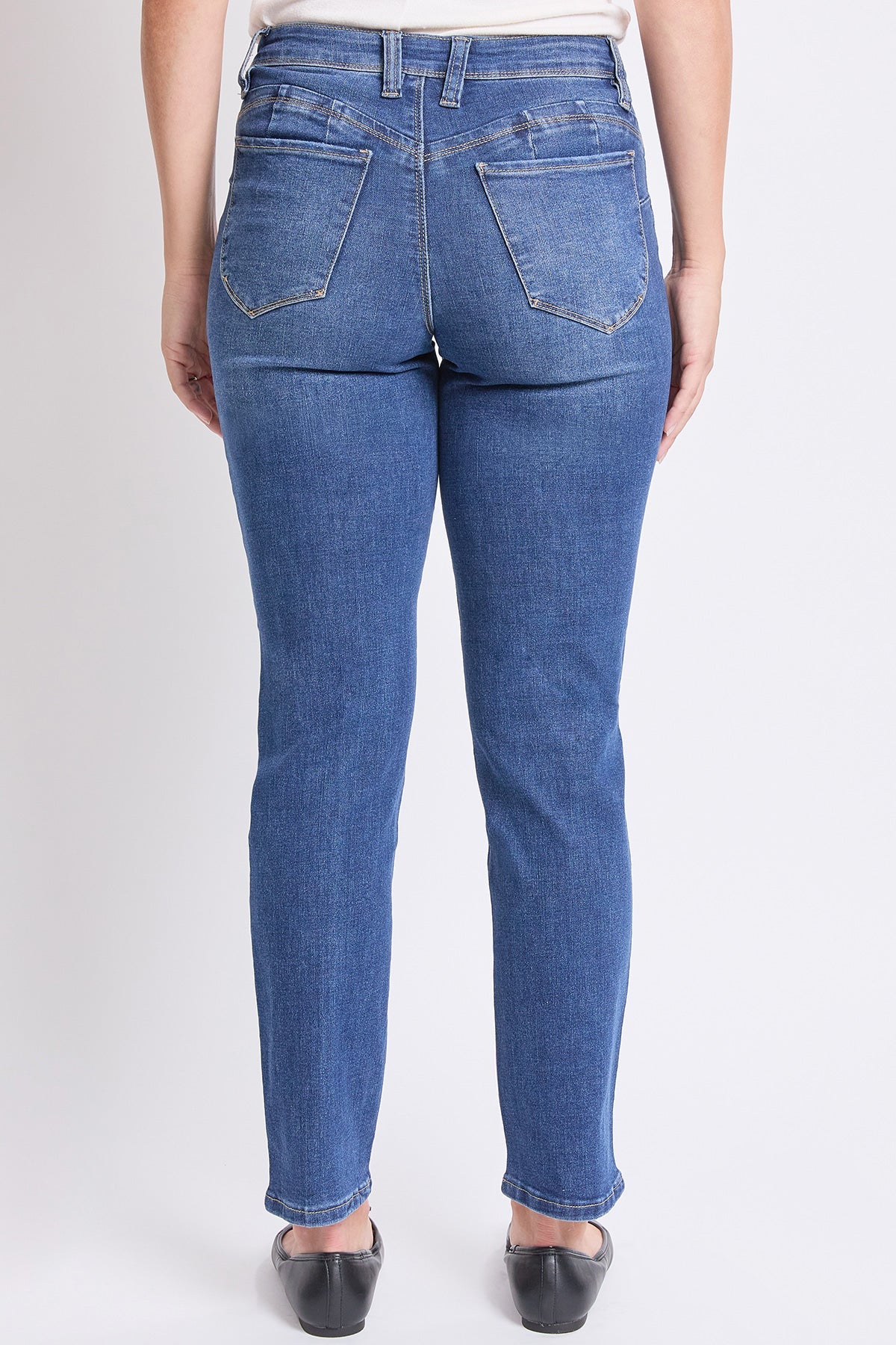 Women's High Rise Curve Confidence WannaBettaButt Straight  Jeans