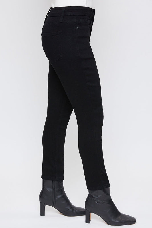 Women's Vintage High Rise Button Fly Skinny Ankle Jeans