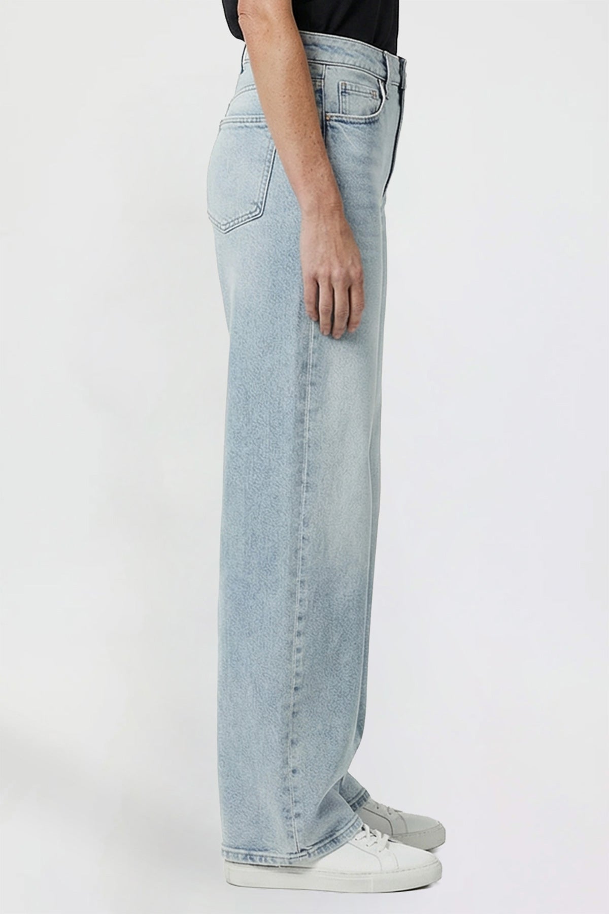 Women's Kayla High Rise Premium Stretch Wide Leg Jeans