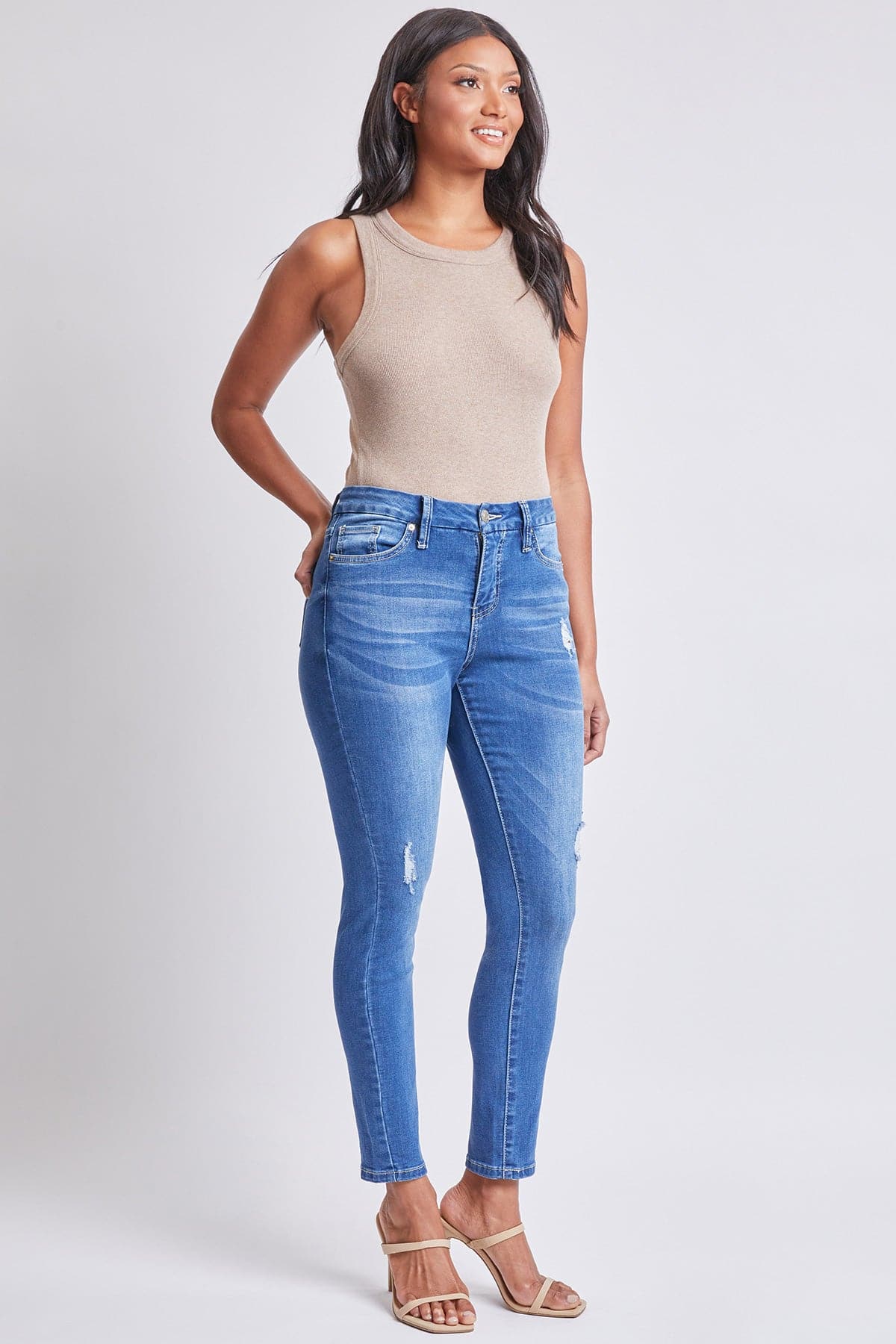 Women's Curvy Ultra High Rise Skinny Jeans