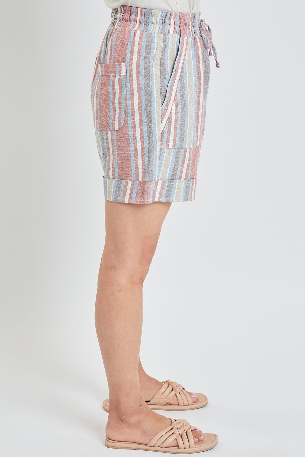 Women's High Rise Pull-On Cuffed Shorts