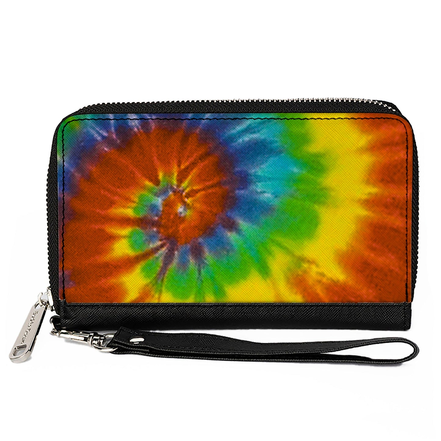 PU Zip Around Wallet Rectangle - BD Tie Dye13