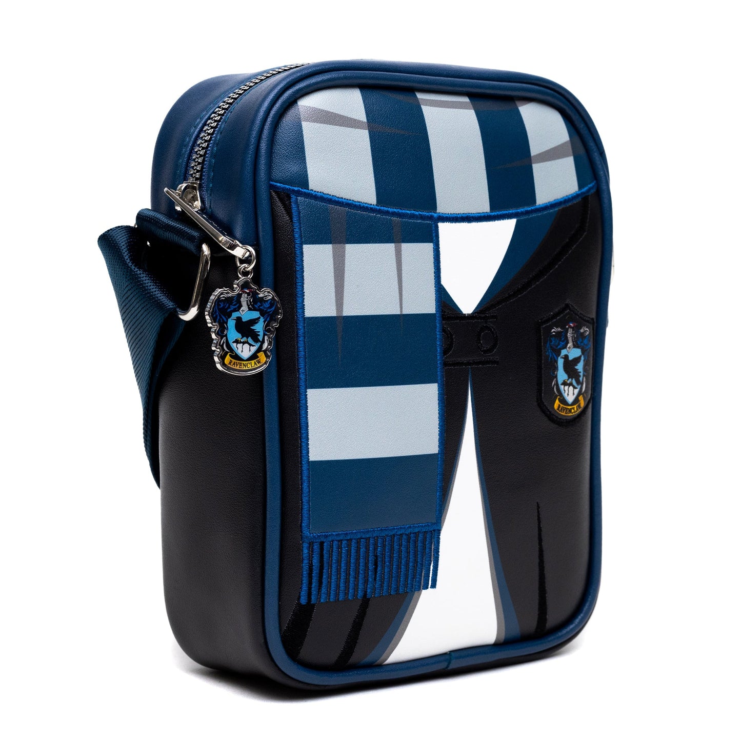 The Wizarding World of Harry Potter Bag, Crossbody, Harry Potter Hogwarts School Ravenclaw Uniform Embroidered, Vegan Leather