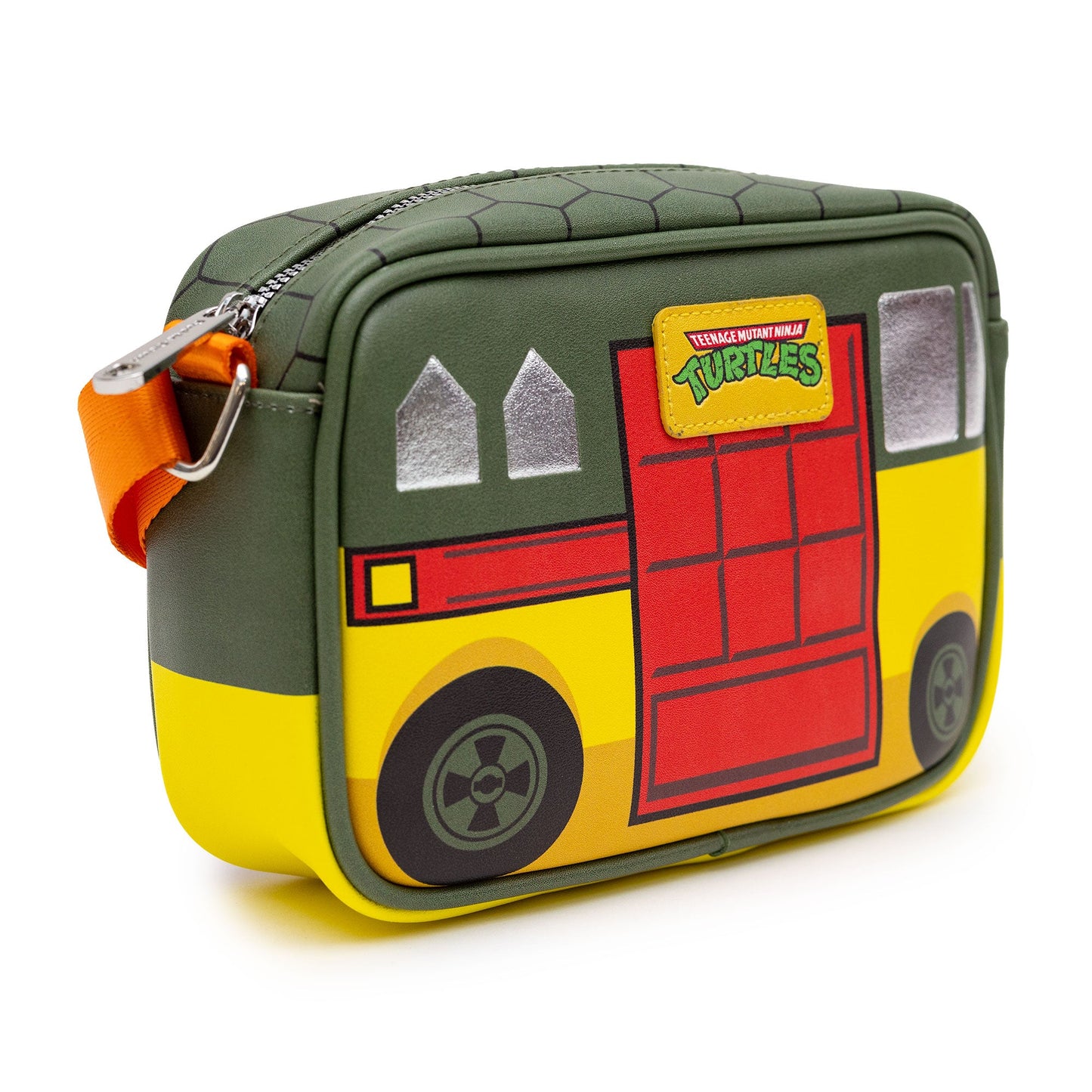 Nickelodeon Bag, Crossbody, Teenage Mutant Ninja Turtles Party Van, Vegan Leather