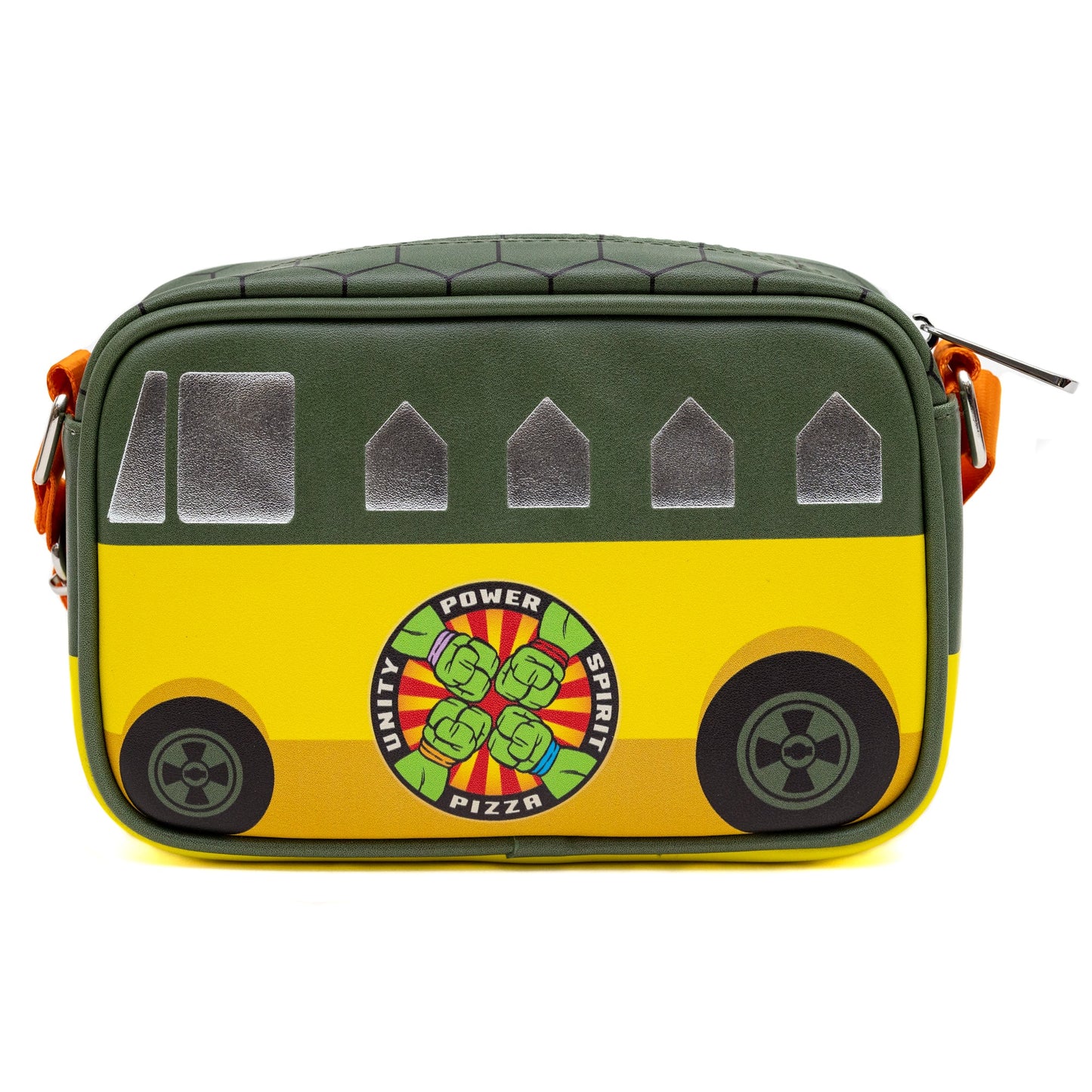 Nickelodeon Bag, Crossbody, Teenage Mutant Ninja Turtles Party Van, Vegan Leather