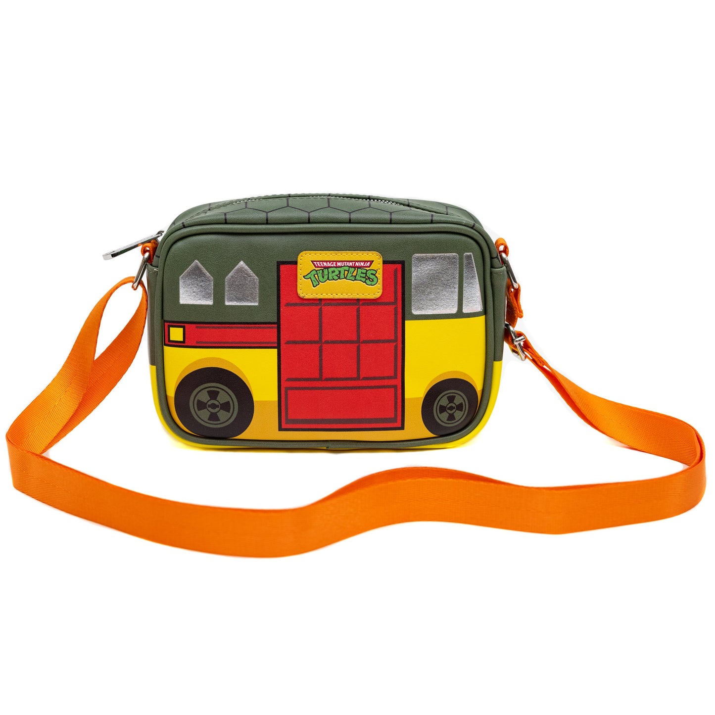 Nickelodeon Bag, Crossbody, Teenage Mutant Ninja Turtles Party Van, Vegan Leather