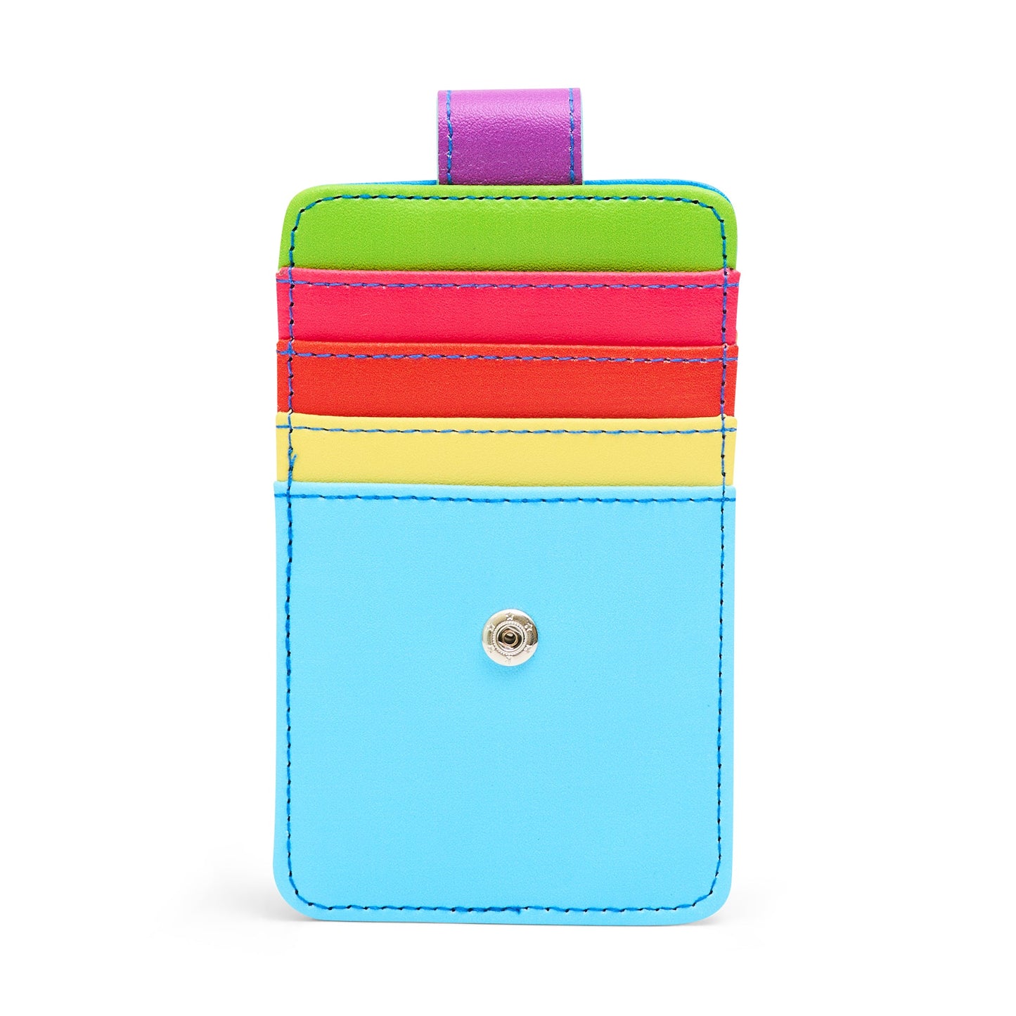 Hasbro Wallet, Character Wallet ID Card Holder, My Little Pony Rainbow Dash Face Multi Color, Vegan Leather
