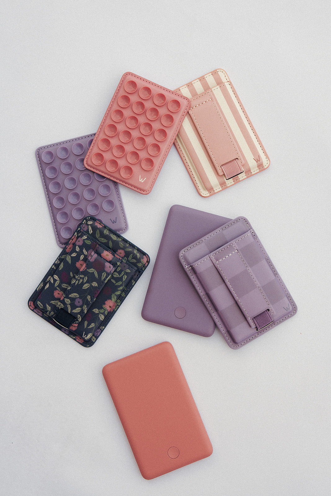 Pink Cabana Magnetic Wallet