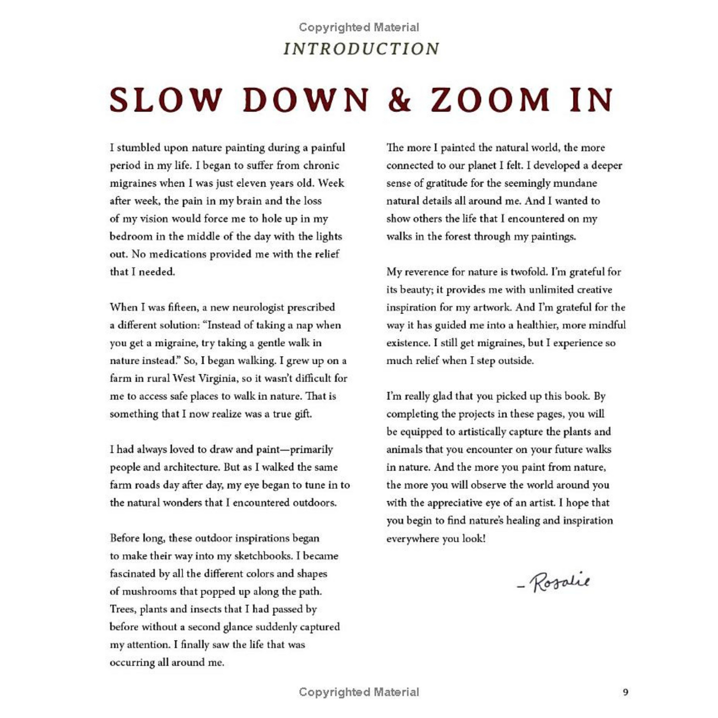 Watercolor in Nature: Paint Woodland Wildlife and Botanicals with 20 Beginner-Friendly Projects (Spiral Bound)