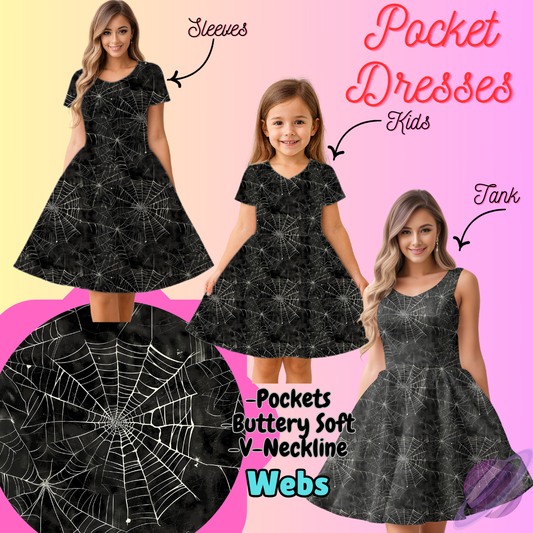 WEBS-POCKET DRESS PREORDER-CLOSING 3/16