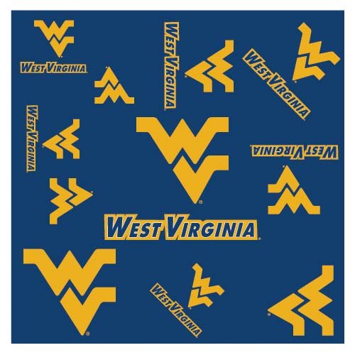West Virginia Mountaineers Silky Scarf
