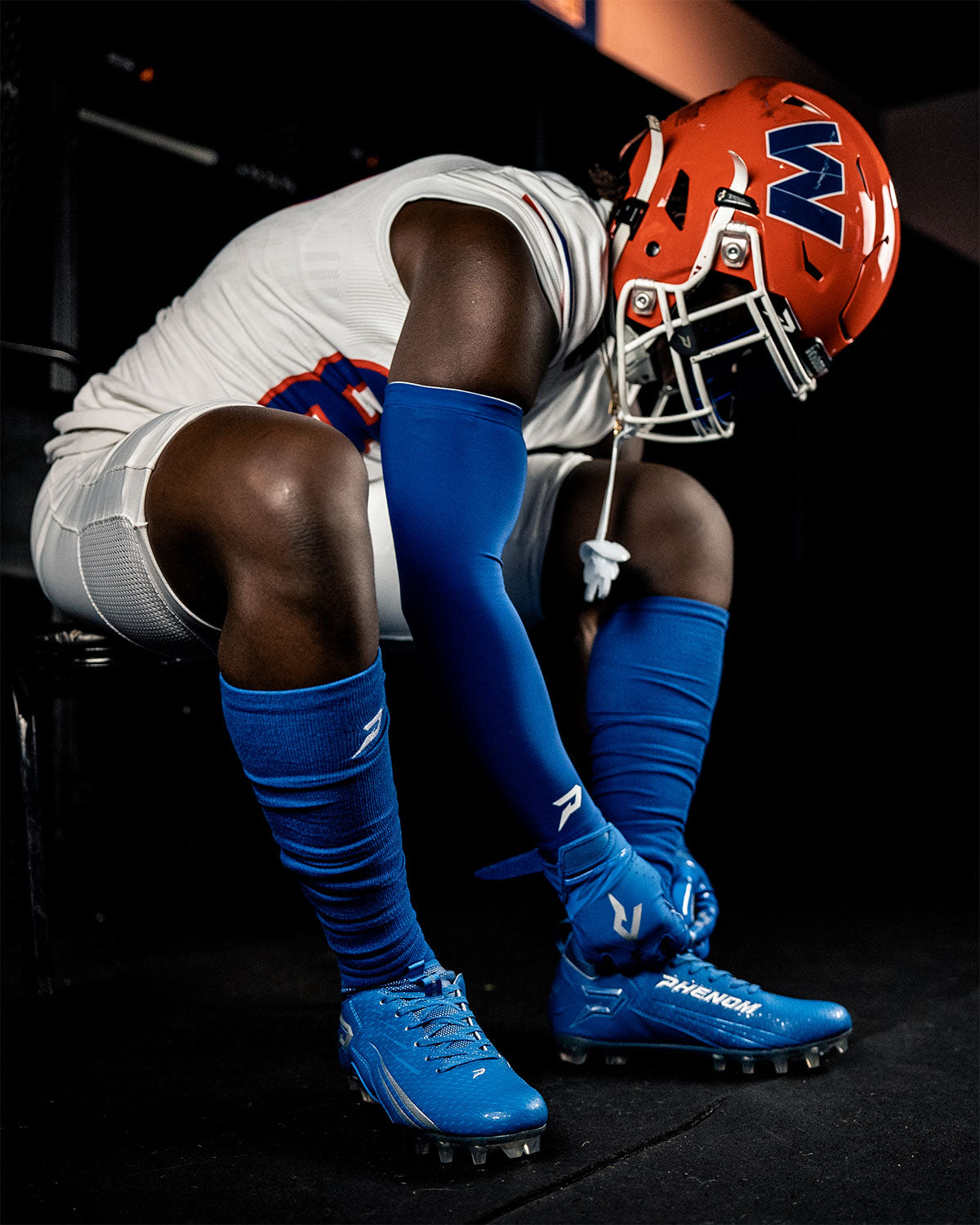 Phenom Elite VPS5 Adult Football Gloves - Team Colors