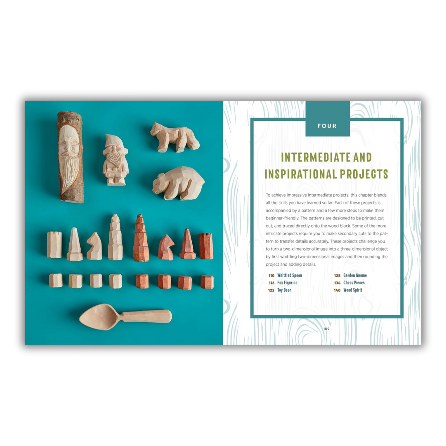 Whittling for Beginners: Step-by-Step Projects to Carve from Wood (Spiral Bound)