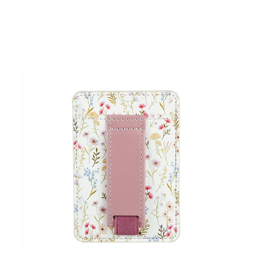Wild Flower Magnetic Wallet