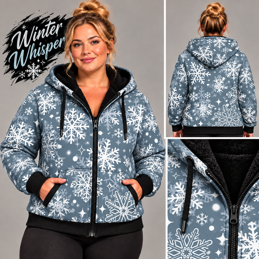 Winter Whisper-FLEECE LINED HOODED JACKET-PREORDER CLOSING 11/9, ETA LATE JAN.