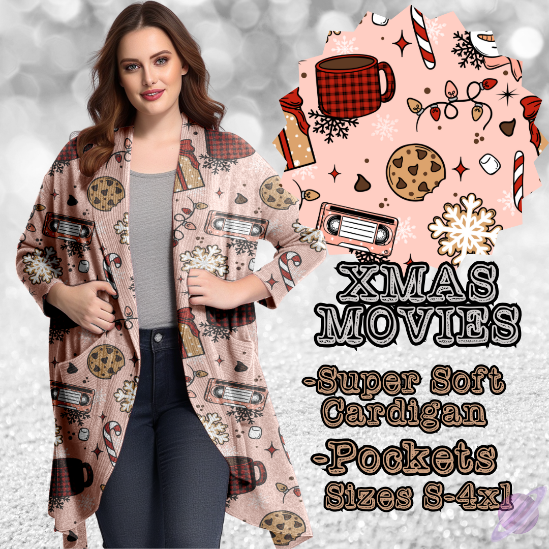 XMAS MOVIES -XMAS RUN-CARDIGAN-PREORDER CLOSING 9/13