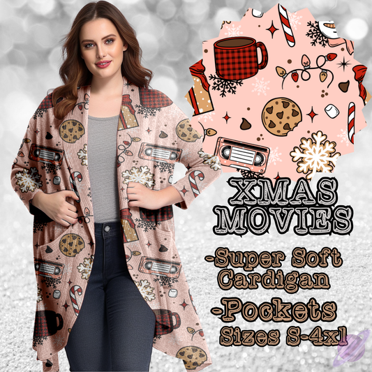 XMAS MOVIES -XMAS RUN-CARDIGAN-PREORDER CLOSING 9/13