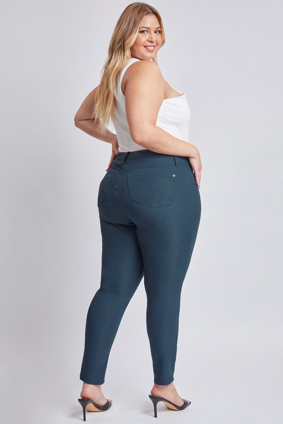 Women's Plus   Hyperstretch Skinny Pants