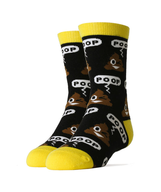 Kid’s Poop! Emoji Socks