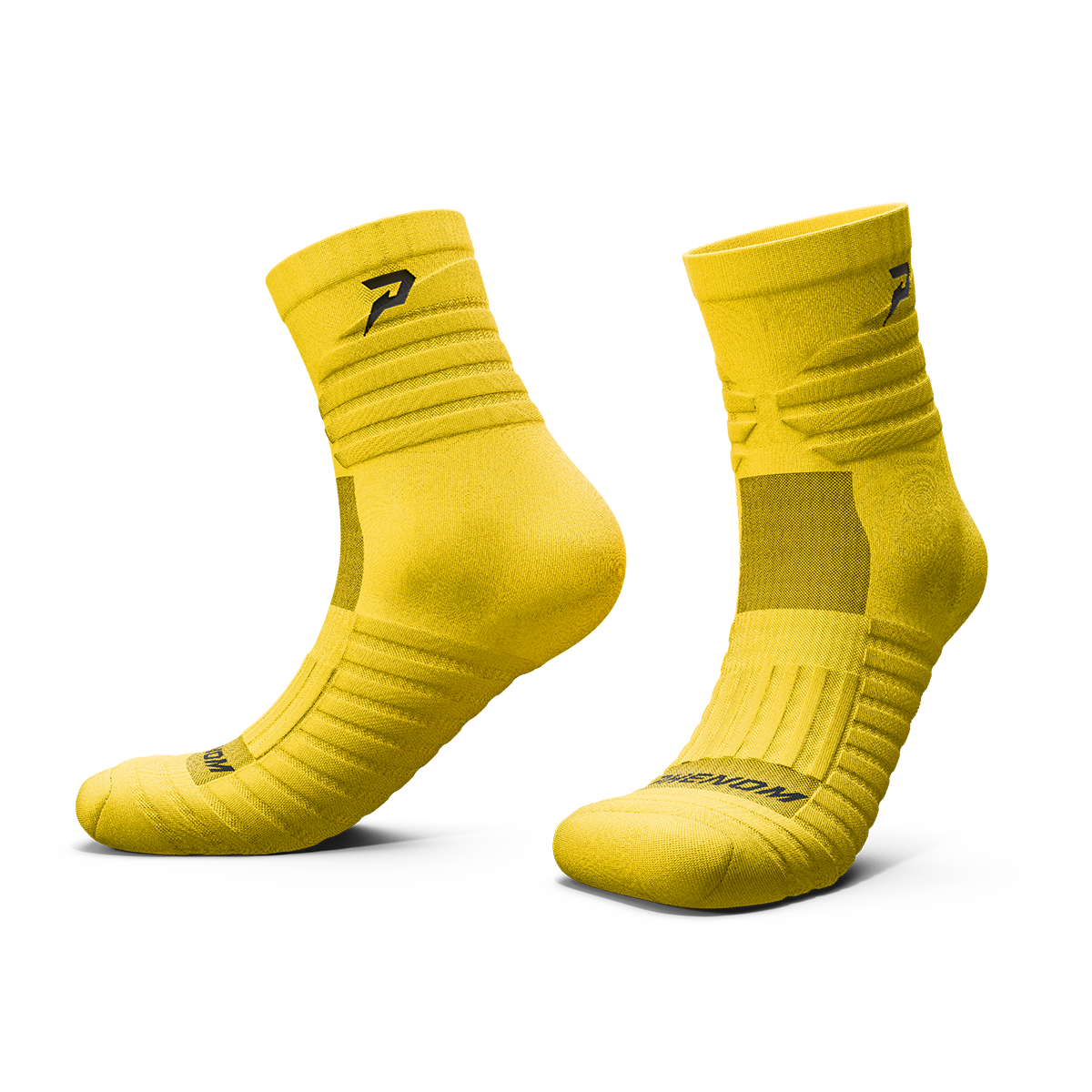 Phenom Elite 'Quantum Knit' Padded Quarter Socks - Team Colors