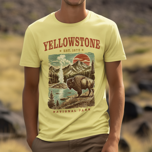 Yellowstone Bison Graphic Tee