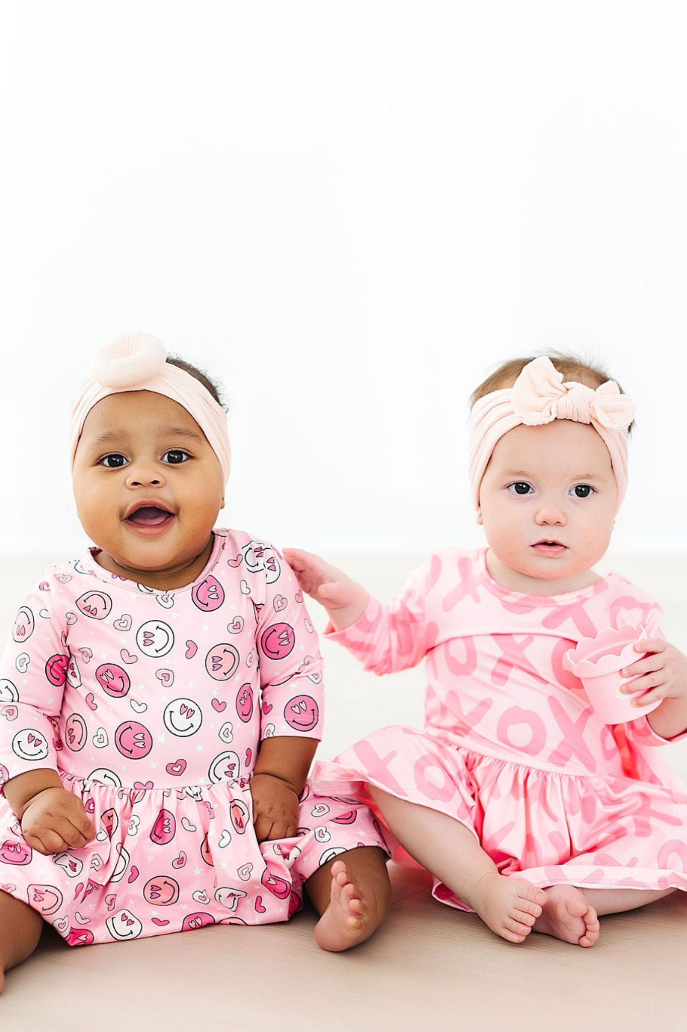 SALE You Make Me Happy 3/4 Sleeve Twirl Bodysuit