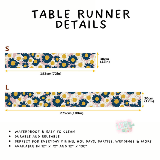 Batch #588 - Table Runners - Closes 9/21 - ETA early/mid Nov - Decor Trees Table Runner