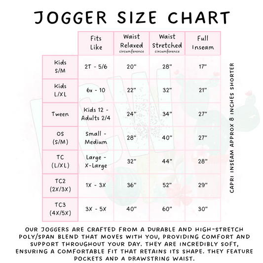 Batch #575 - Fun Run 26 - Closes 8/26 - ETA late October - BFly Bliss Full and Capri Length Joggers