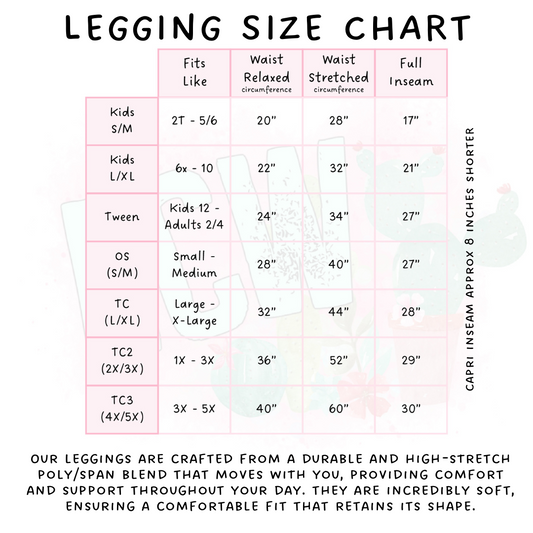 Batch #578 - July Request Run - Closes 8/31 - ETA late October - Quack Full and Capri Length Leggings