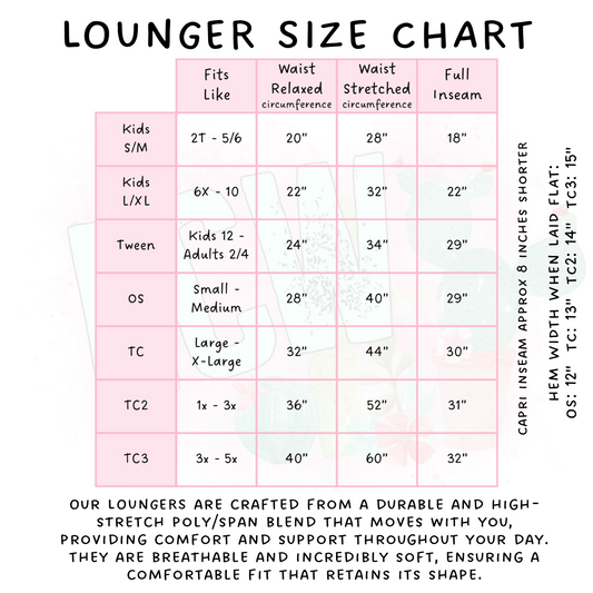 Batch #575 - Fun Run 26 - Closes 8/26 - ETA late October - Fall Bows Capri and Full Length Loungers