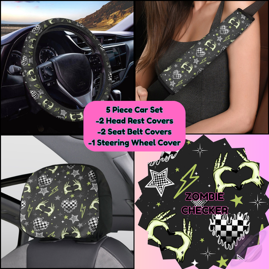 5 PIECE CAR SET-ZOMBIE CHECKER-PREORDER CLOSING 9/5
