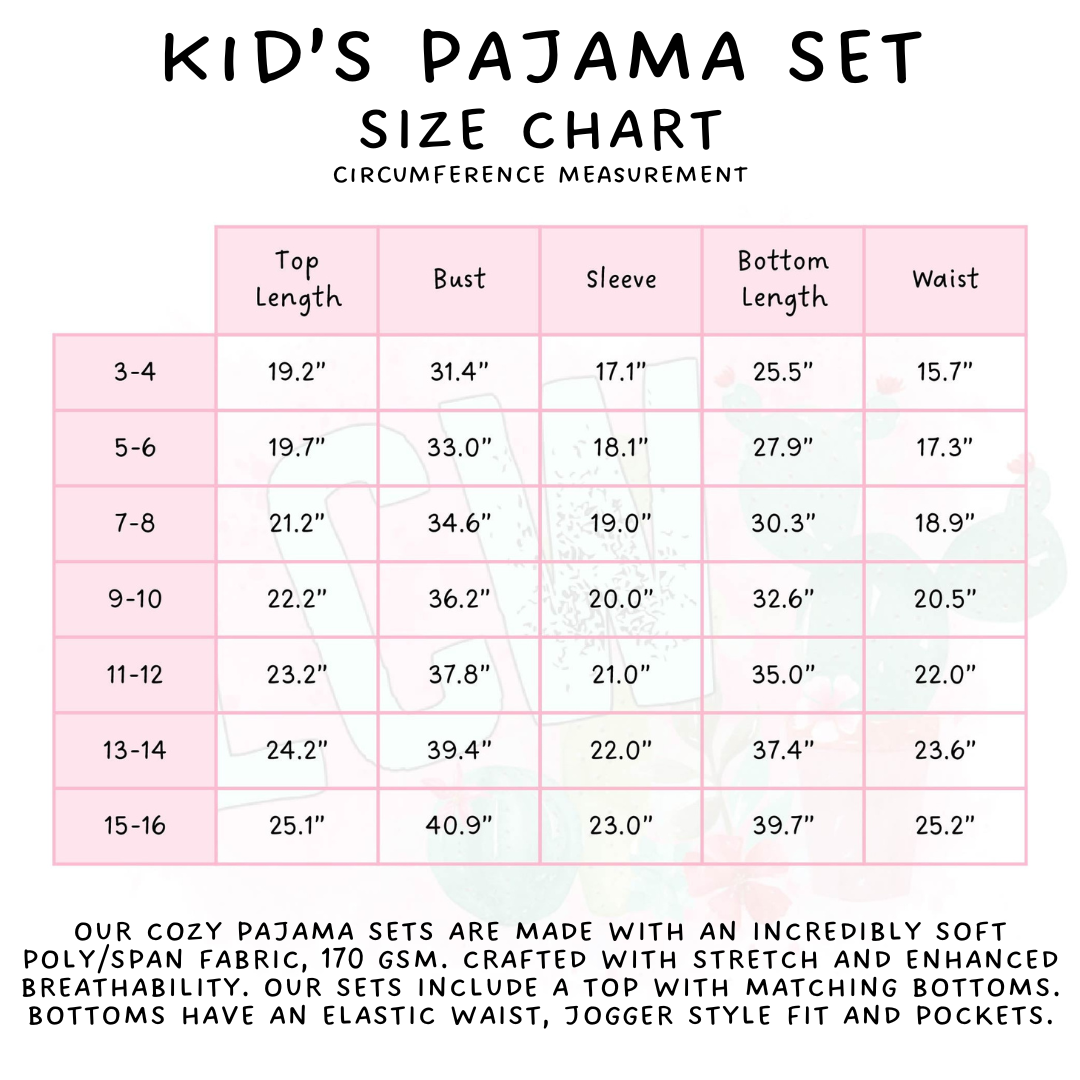 Batch #580 - Fall Family Pajamas 2 - Closes 9/4 - ETA early Nov - Navy Leaf Women's & Kid's Pajama Set