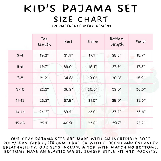 Batch #580 - Fall Family Pajamas 2 - Closes 9/4 - ETA early Nov - Blue Plaid Women's & Kid's Pajama Set