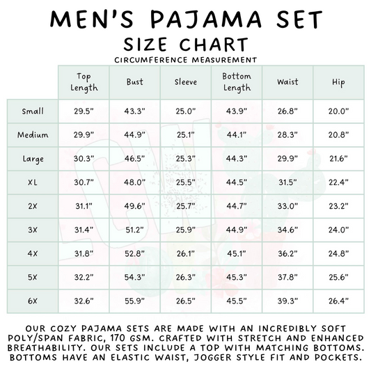 Batch #584 - Christmas Family Pajamas - Closes 9/11 - ETA mid Nov - Oh Fudge Men's Pajama Set