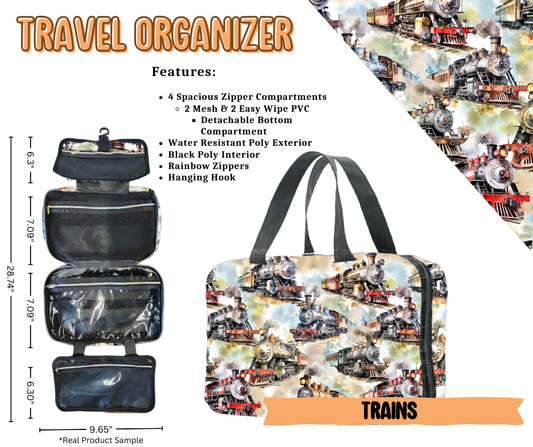 Trains Travel Organizer