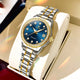 silver gold blue