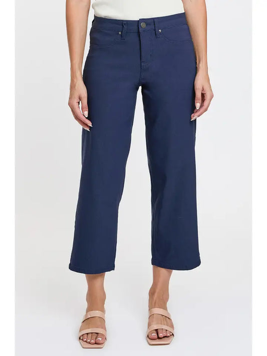 WOMEN'S HYPERSTRETCH CROPPED WIDE LEG PANTS (XL)