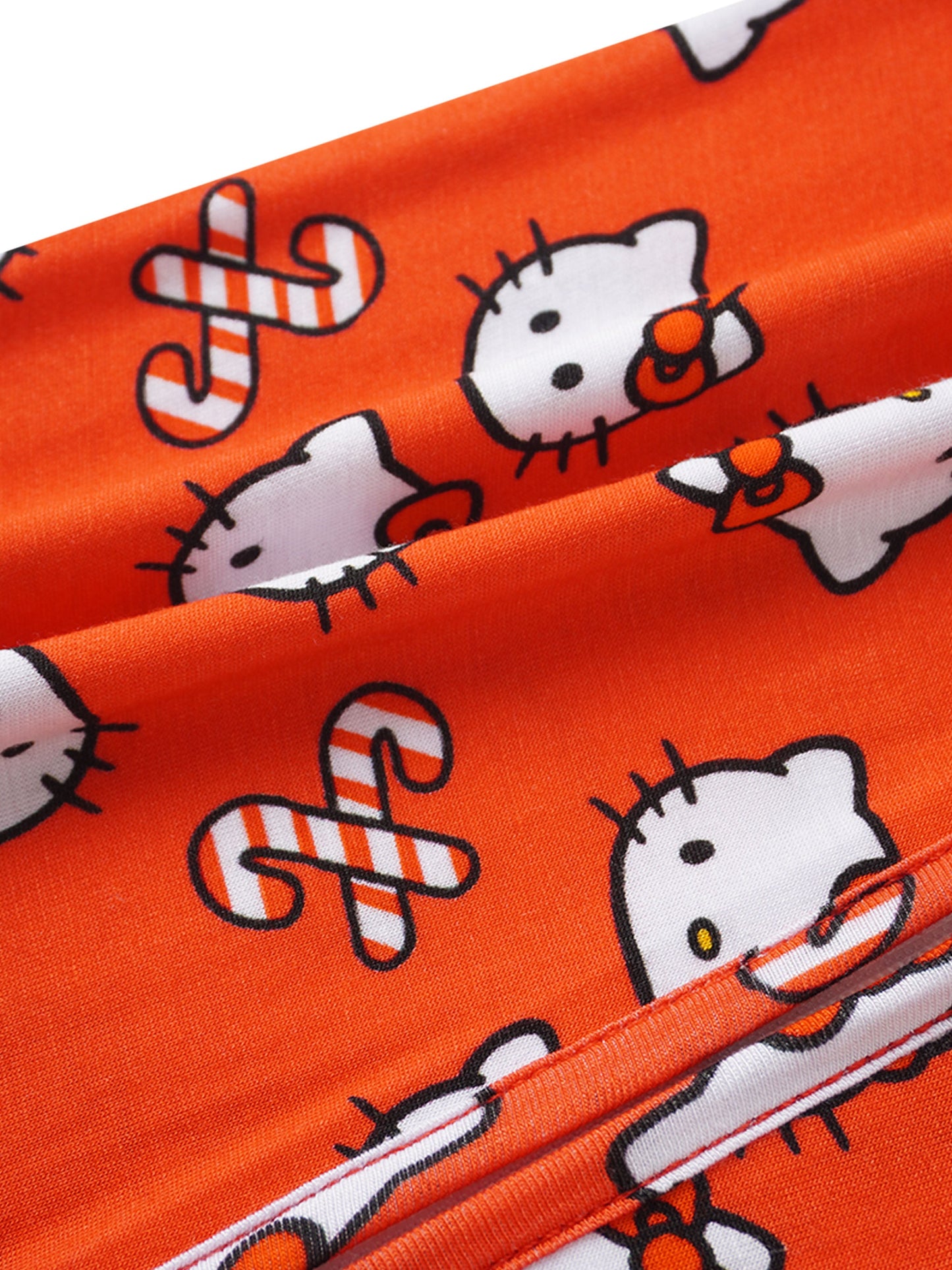 PoshTOT Sanrio Hello Kitty Red Bamboo Baby Convertible Zippy Romper