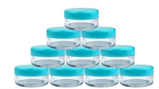 Acrylic Jars for Wax or Drills