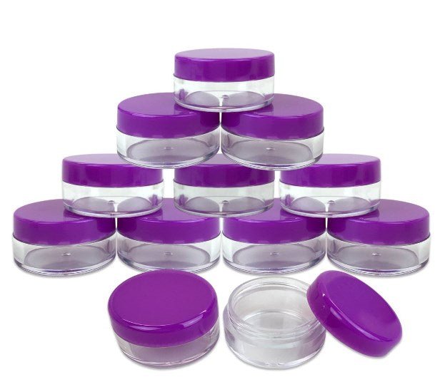Acrylic Jars for Wax or Drills