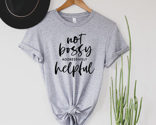 Aggressively Helpful Graphic Tee