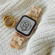 Perla Amber Rose Gold Hardware
