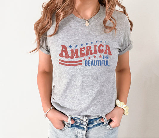 America the Beautiful Graphic Tee
